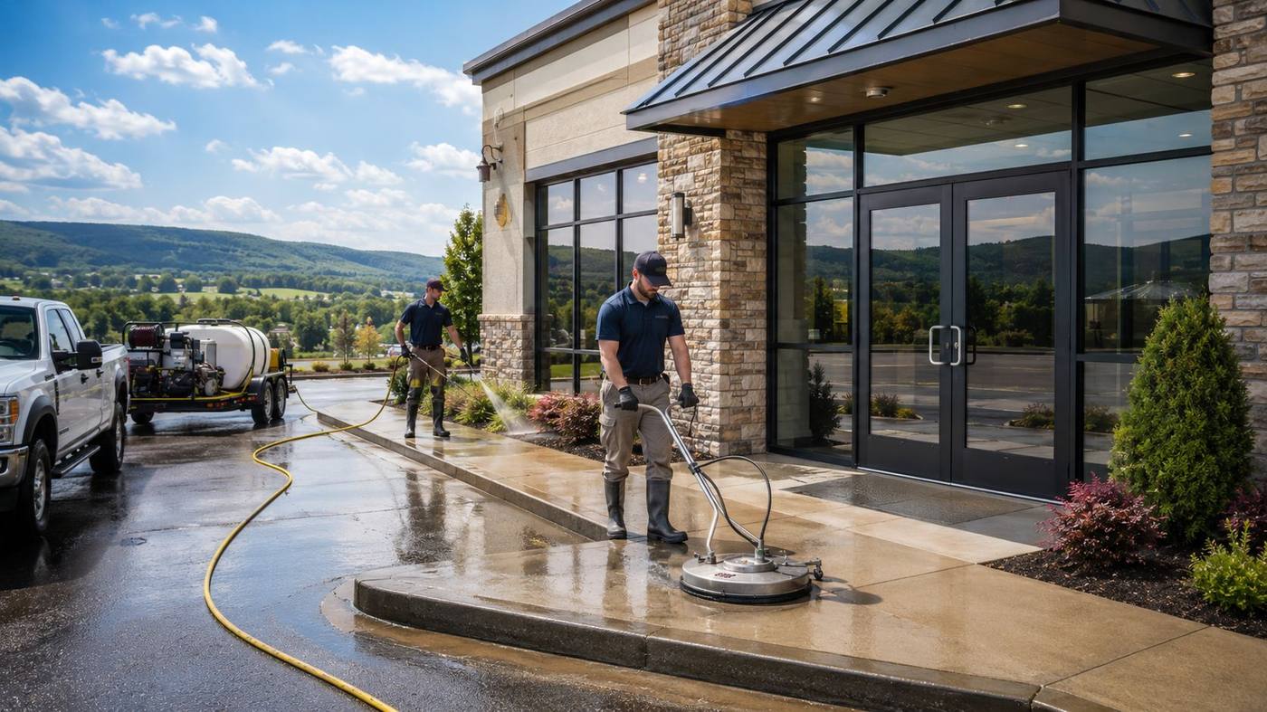 Commercial and residential pressure washing quote request