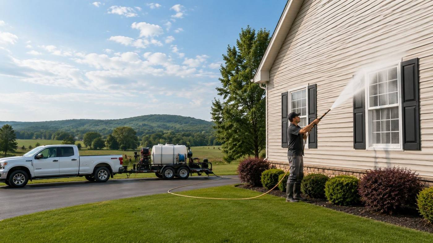 House Washing in Centerville, PA